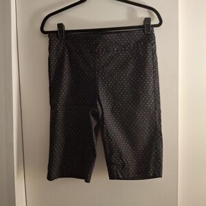 Counterparts Women's Stretch Bermuda Shorts with Colorful Dots